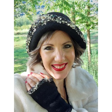 COMTESSE noir/écru