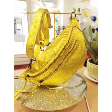 Sac banane: jaune irisé