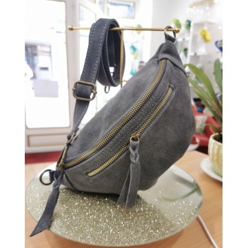 Sac banane: anthracite daim