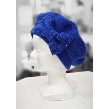 PETILLANT  saphir .Béret