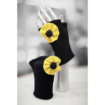 FLORALIES noir/citron...