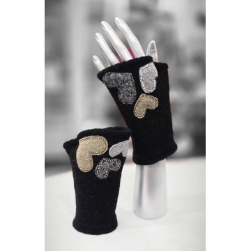 AMOUR noir/beige mastic....