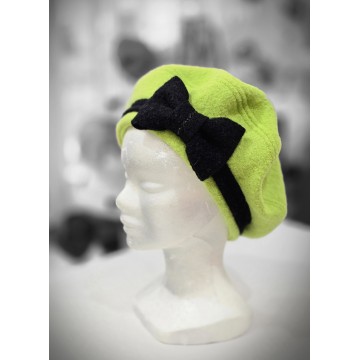 COQUET anis/noir. Béret