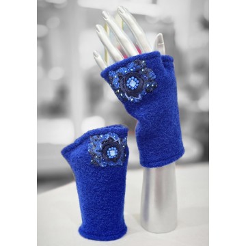 ROMANTIQUES saphir. Mitaines