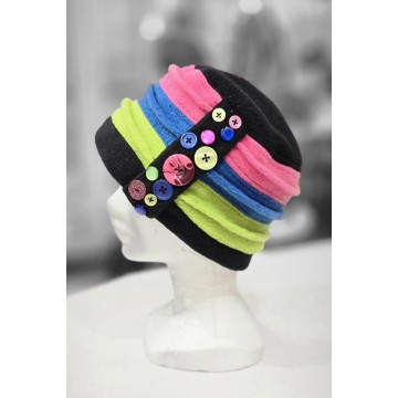 FÉÉRIE noir. Toque