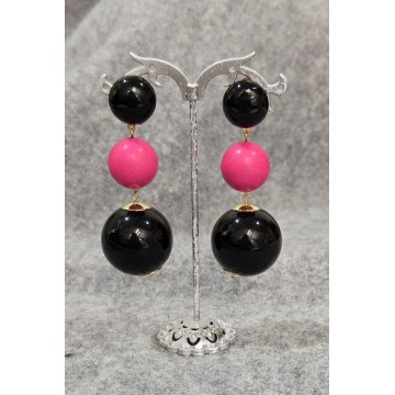 Pepsy noir/fuschia (clips)