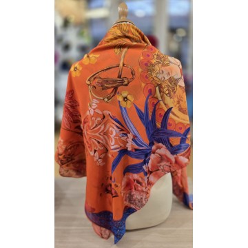 Carré Modal  Guimard cornaline