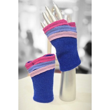 Boréales  saphir/fushia....