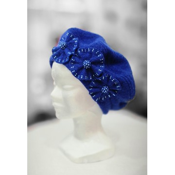 TRESOR  saphir. Béret