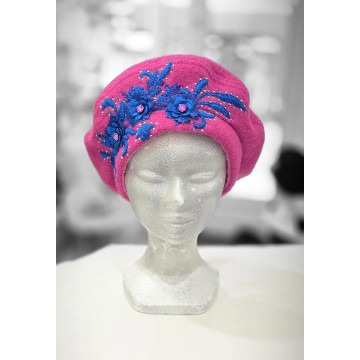 MELODIE fushia .Béret