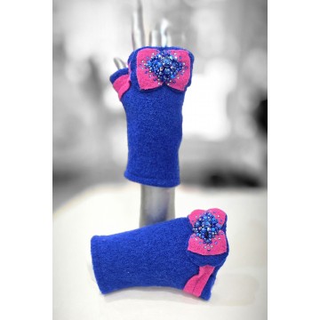 PRECIEUSES. Fuschia/saphir